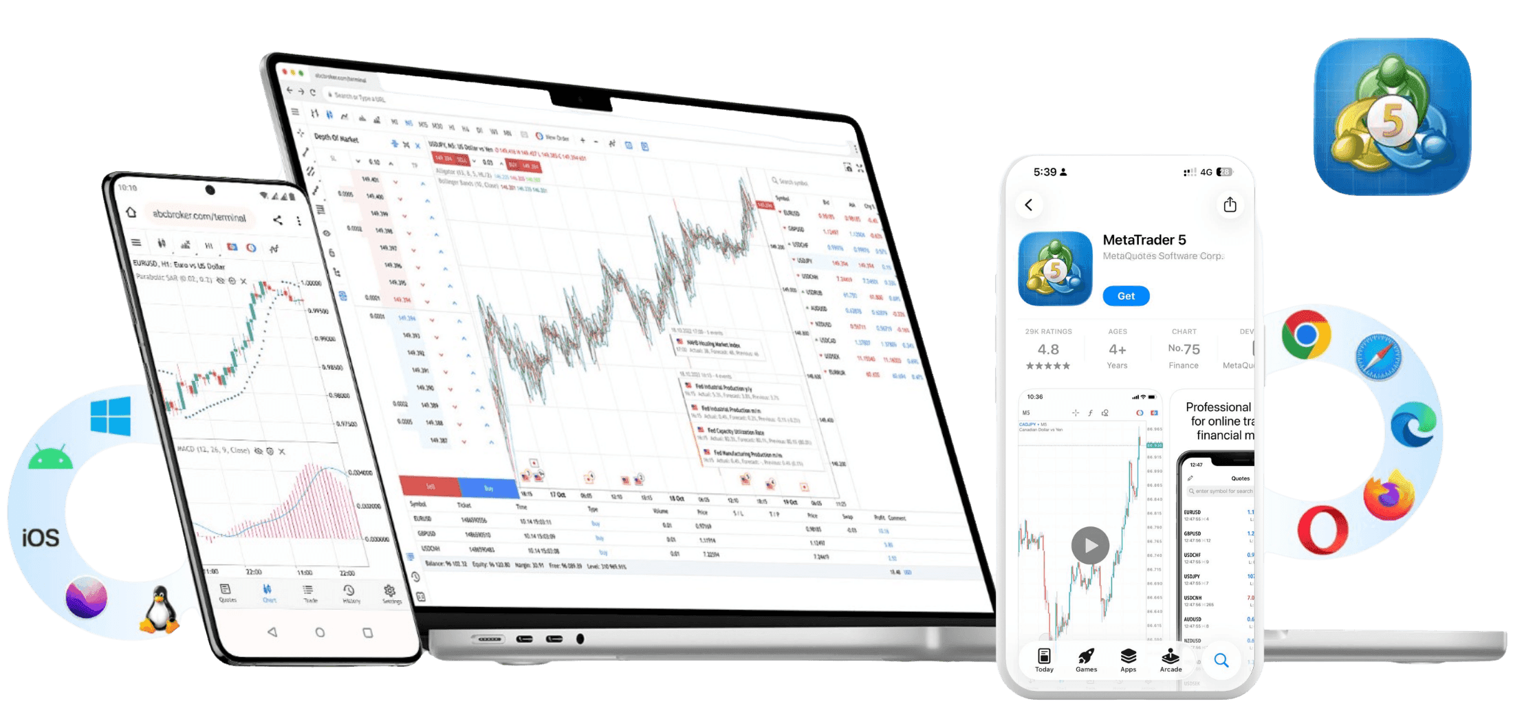 MetaTrader 5 Main Platform Light